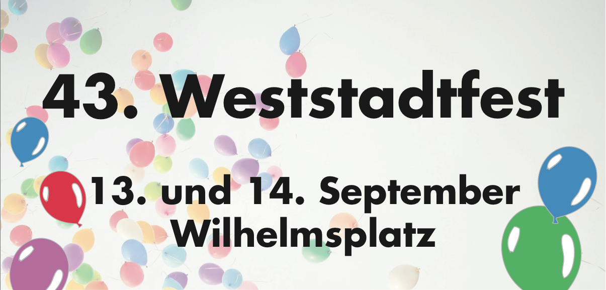 Banner 43. Weststadtfest