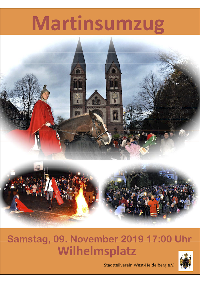 Plakat Martinsumzug 2019