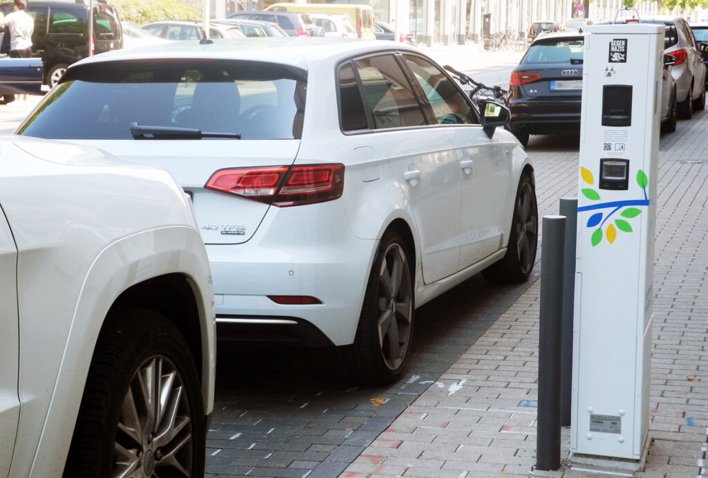 E-Ladesäule in der Bahnhofstr