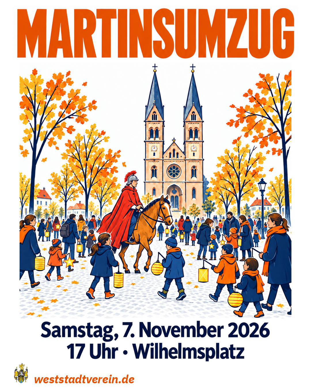 Martinsumzug – Wilhelmsplatz, 07.11.2026
